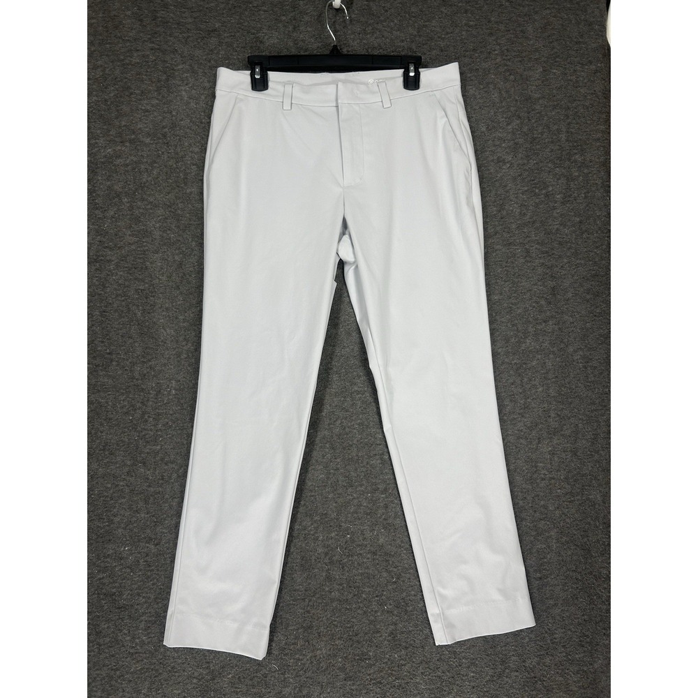 G/Fore Tech Tour 4-WAY Stretch Straight Leg Pants Mens 32x29 (tag 32x30) gray
